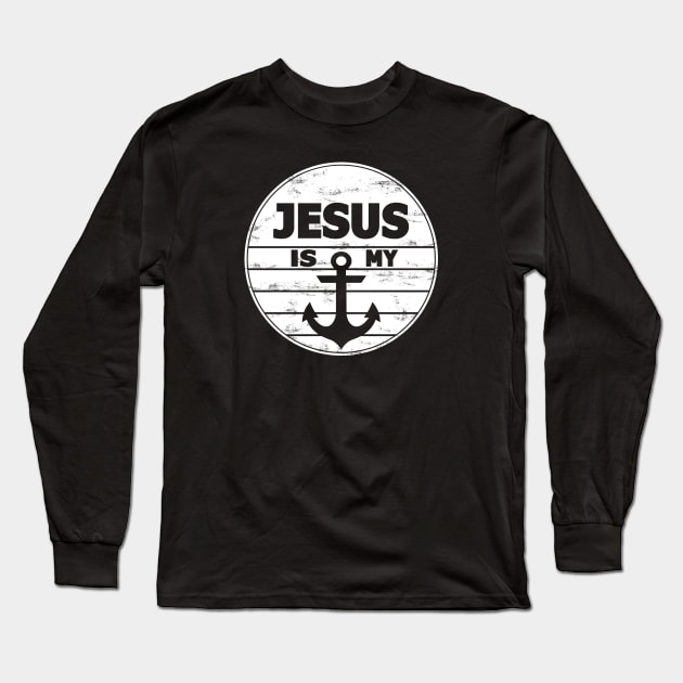 Jesus christ - Team Jesus - Anchor Long Sleeve T-Shirt by shirts.for.passions